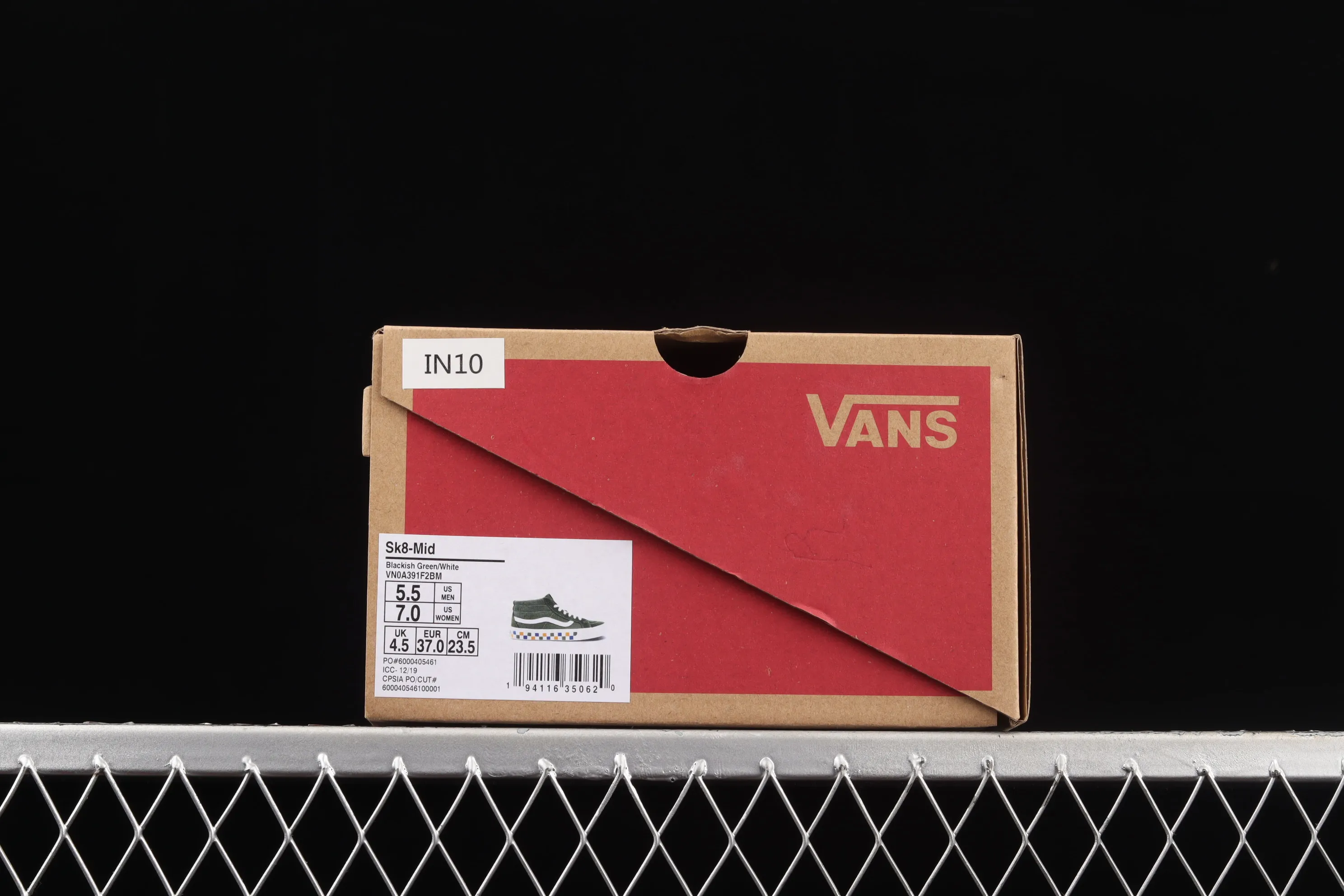 All categories Vans Vans series Vans Mid Vans China Special offer Vans SK8-Mid Reissue Vans squirrel green China casual shoes VN0A391F2BM